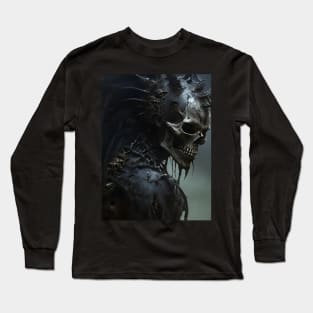 Hell Soldier Examining Death Field Long Sleeve T-Shirt